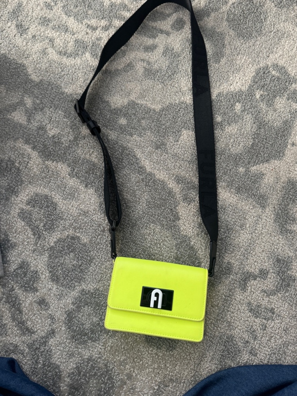 Furla Neon Yellow Crossbody - Picture 10 of 10